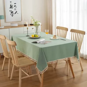 Luxurious Tablecloth Cotton Fabric Table Cloth
