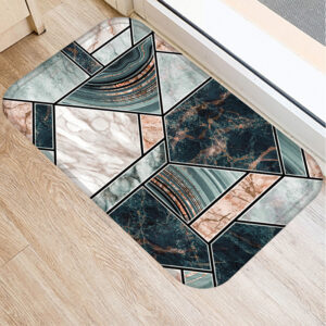 Marble Geometric Printed Living Room Rugs