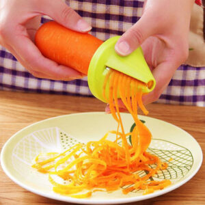 Vegetable Fruit Spiral Shred Process Cutter