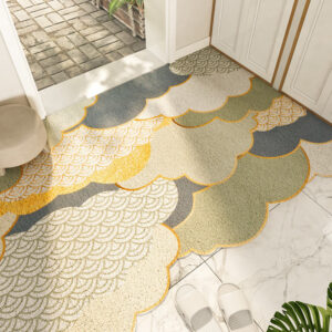 Nordic PVC Non-Slip Clouds Rug For Home