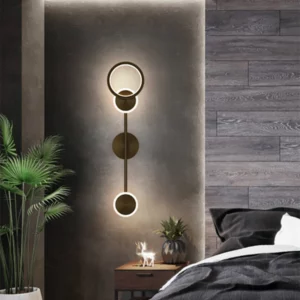 Nordic Copper Wall Lamps Hallway Interior, Style B
