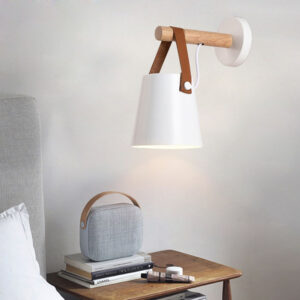 Wooden Sconce Wall Lamp