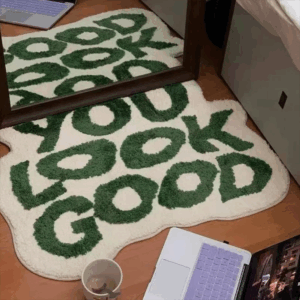 You Look Good Cozy, Aesthetic Rug