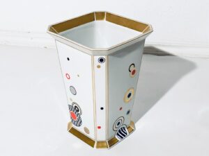 Large White Feraud Porcelain Vase Passion Goebel