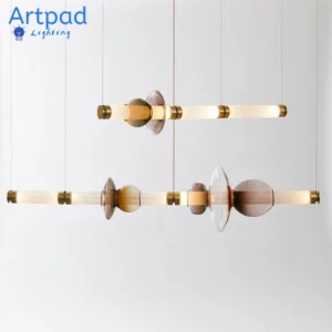 Nordic Glass Lampshade Pendant Lights Restaurant Kitchen Living Room Glass LED Lamps Ceiling Suspension Lamp Decor Chandelier