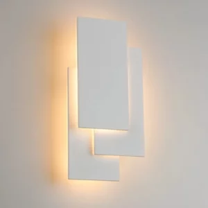 Modern 18W aluminum LED wall lamp living room candlestick lighting staircase square lamp bedroom bedside hotel wall lamp